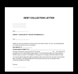 Have a debt collection notice from us